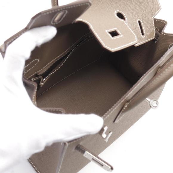 Hermes HERMES Birkin 25 Etoupe Handbag Bag Epsom Leather Women's Brown - Picture 4 of 8